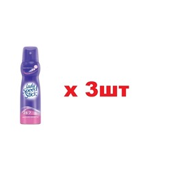 Lady Speed Stick Дезодорант Спрей Дыхание Свежести 48ч 150мл 3шт