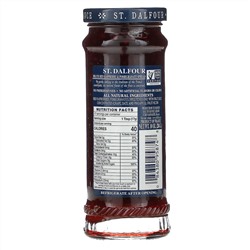 St. Dalfour, Deluxe, джем из красной малины и граната, 284 г (10 унций)