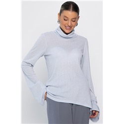 Джемпер В объятьях нежности (нежно-голубой) Б14447-4М