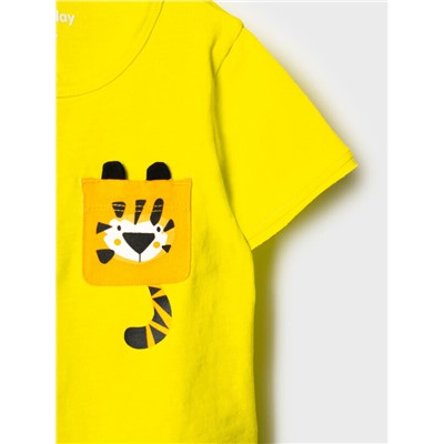 Комплект детский трикотажный для мальчиков: джемпер (футболка), шорты