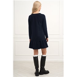 Женское платье трапеция из футера Happyfox