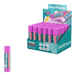 Клей-карандаш  8 гр ПВП (PVP) "Экстра Магия" обесцвечивающийся после нанесения 4445 ErichKrause