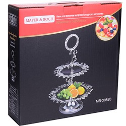 30828 Конфетница 2-х ярусная 34х34х46,5см MB (х6)