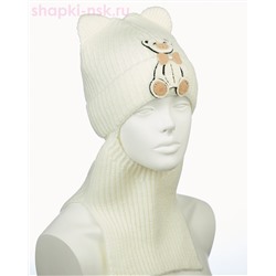 01-44-R Балаклава-шлем для девочки (48-50)