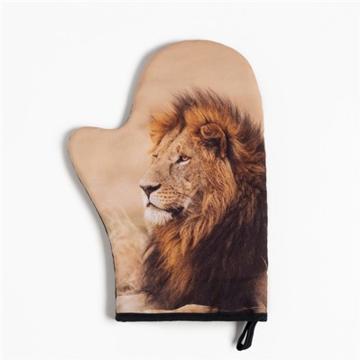 Набор подарочный «Доляна. Глава семьи»: варежка 20×28 см, прихватка 17×17 см, 2 лопатки