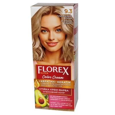 ФЛОРЕКС  9,3 ПЛАТИНОВЫЙ БЛОНДИН/30