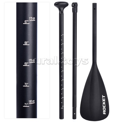 Надувная SUP-доска ROCKET (SUP-board 10,6ʺ 320*80*15 см) красно-белый графика