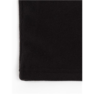 Топ с сеткой женский MINAKU: Casual Collection, чёрный, размер 40