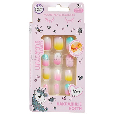 Накладные ногти "Единорог"
