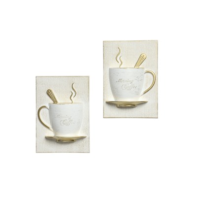 Часы настенные интерьерные «Сангино», для кухни, бесшумные, 26.5×24 см, d=13 см, белые, от батарейки 1×АА