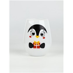 Стакан новогодний «Пингвин», 620 мл