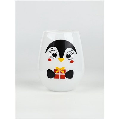 Стакан новогодний «Пингвин», 620 мл