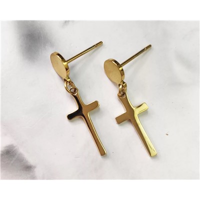 Серьги из стали