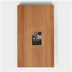Доска разделочная деревянная Magistro, 50×30×3 см, толщина 2.5-3 см, цельный массив бука