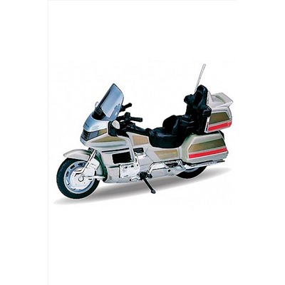 Игрушка модель мотоцикла 1:18 Honda Gold Wing WELLY, 267467
