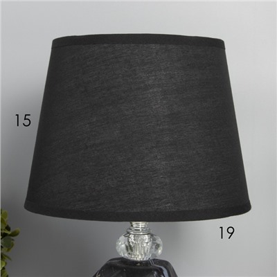 Лампа настольная «Дух» 1×40 Вт Е14 черный 20×20×34 см