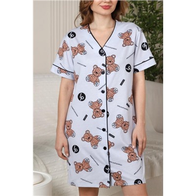 Ночная сорочка Амальфи-1 (Серый)