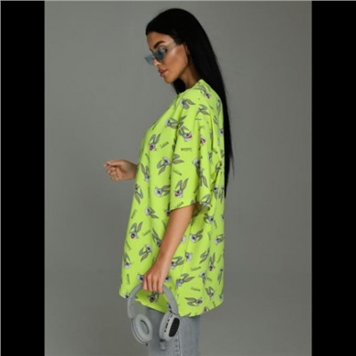 Футболка Ирбис (Салатовый)