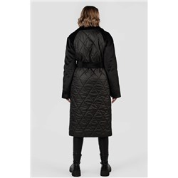 01-12091 Пальто женское демисезонное (пояс)