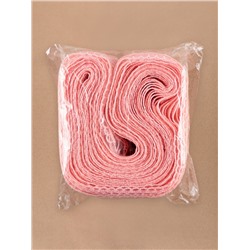 Кружево на сетке, 55 мм, 11±1 м, нежно-розовое