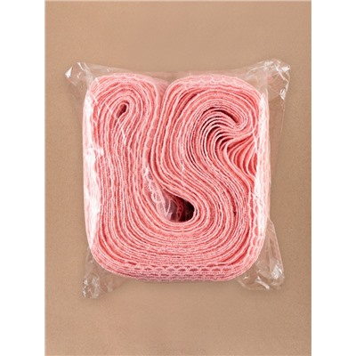 Кружево на сетке, 55 мм, 11±1 м, нежно-розовое