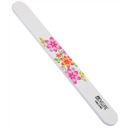 Dewal Пилка для ногтей профессиональная 9102862, прямая, 180/240 грит, белый 7998