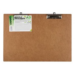 Планшет (доска с зажимом) А3 "Trend" горизонтальный ХДФ ECWP-03H Expert Complete