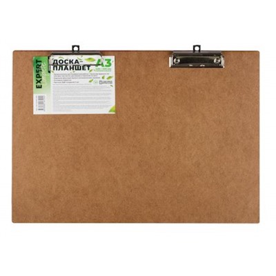 Планшет (доска с зажимом) А3 "Trend" горизонтальный ХДФ ECWP-03H Expert Complete