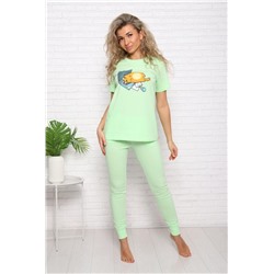 Пижама женская 57141 (Салатовый)