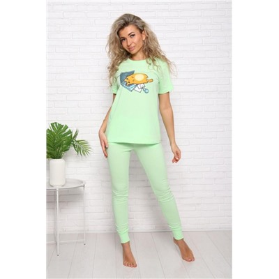 Пижама женская 57141 (Салатовый)