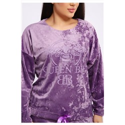 Костюм с брюками велюровый 635П НАТАЛИ, 1225350