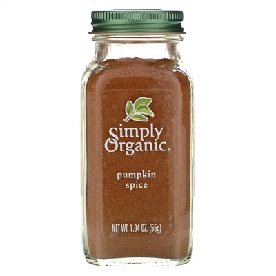 Simply Organic, Тыквенная приправа, 1,94 унции (55 г)
