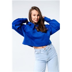 Свитшот 2 оверсайз короткий (Электрик)