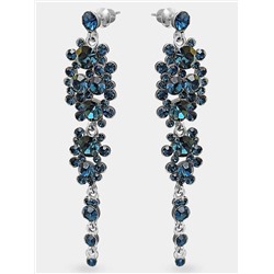 Серьги с чешскими кристаллами