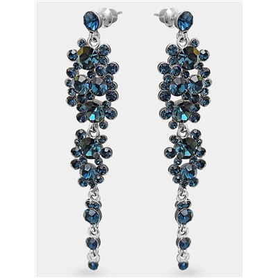 Серьги с чешскими кристаллами