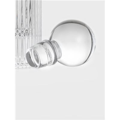 Штоф Magistro «Плуто», 800 мл, 9.97×9.97×27.5 см, стекло, прозрачный