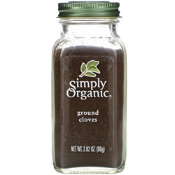 Simply Organic, Молотая гвоздика, 2,82 унций (80 г)