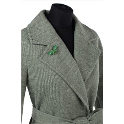 01-09815 Пальто женское демисезонное "Classic Reserve" (пояс)