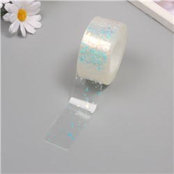 Клейкая нано-лента декоративная силикон «Сияние. Перламутр», 3 см, дл. 3 м, 6.8×6.8×3 см