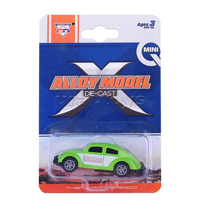 Машина "Кто круче" металл. на листе