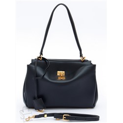 Сумка женская кожаная 1001MJ black  Polina&Eiterou