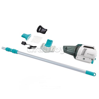 Вакуумный пылесос для чистки бассейна на аккумуляторах с ручкой 2.8м, 28628 INTEX