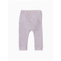 Легинсы Крошка Я Melange, рост 92-98, сиреневый