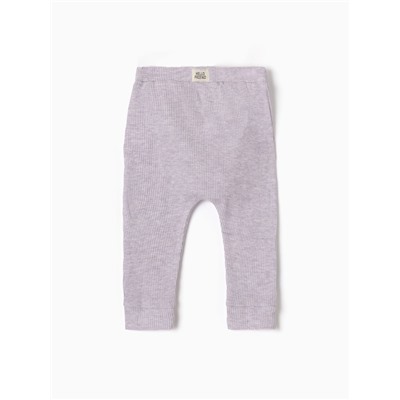 Легинсы Крошка Я Melange, рост 92-98, сиреневый