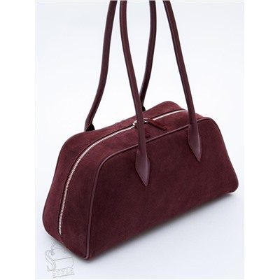 Сумка женская кожаная 990180NN wine red Natale Navetta