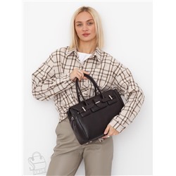 Сумка женская кожаная 1081M coffee Polina&Eiterou  в Новосибирске