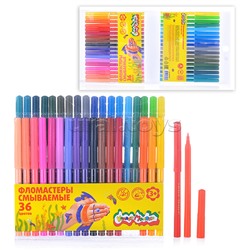 Фломастеры 36 цветов 3+
