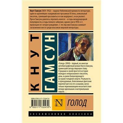 505115 АСТ Кнут Гамсун "Голод"