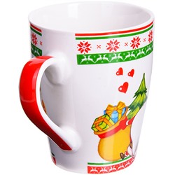 28466 Кружка MERRY CHRISTMAS в под/уп 340млLR(х48)