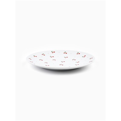 Тарелка плоская керамическая «Вишня», d=20 см